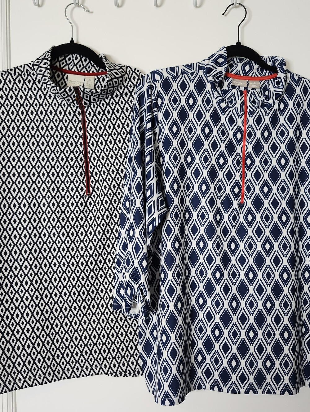 Chicos Zenergy Quarter Zip Pullover Jacket Womens 20 22 Athleisure Activewear